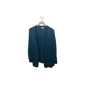 Merona Green Knit Sweater Cardigan